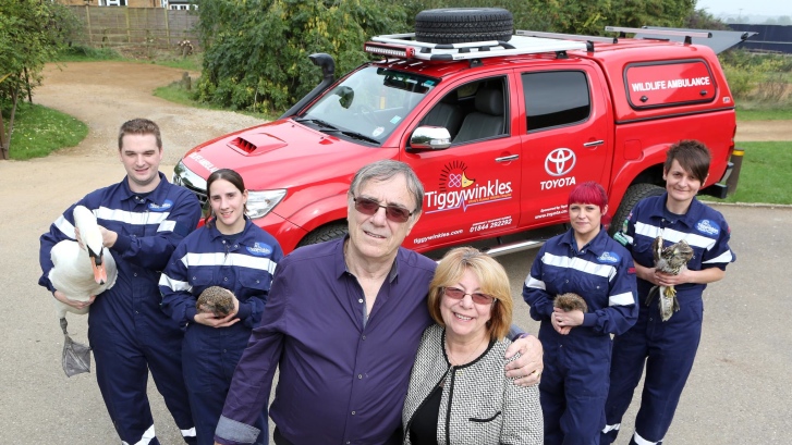 Toyota Hilux Donated to Tiggywinkles