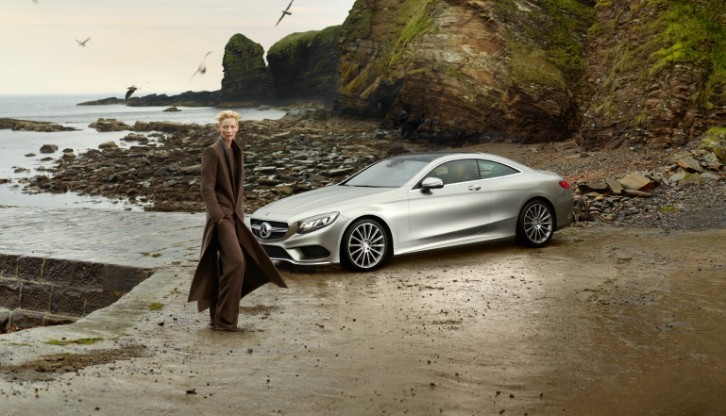 Tilda Swinton And The Mercedes-Benz S-Class Coupe