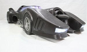 Tim Burton’s 1989 Batmobile Gets 3D Printed in Lower Scale