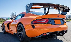 Time Attack 2017 Dodge Viper GTC ACR Was Barely Raced, Fails to Sell