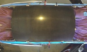 Time Lapse of BMW E46 M3 Carbon Fiber Roof Replacement Job Seems Overly Complicated