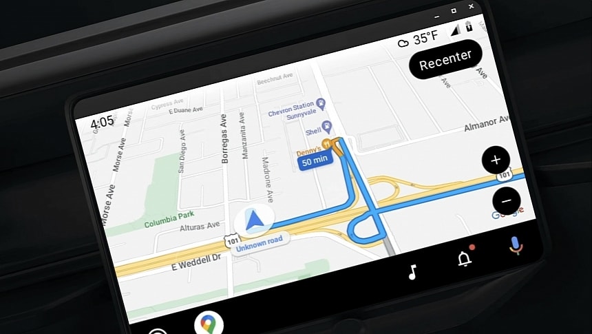 Google Maps crashing unexpectedly on Android Auto