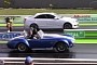 Timeless Shelby Cobra Drags Cadillac ATS-V, Things Certainly Don't Go As Planned