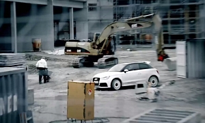 Timo Scheider Gets Dirty with the Audi A1 quattro