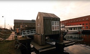 Tiny Boathouse Is One Relaxing Hotel, Floats Without a Care in the World