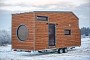 Tiny Harmony Is a Cozy Trailer Home, Features Chic Large Rear Window and a Bathtub