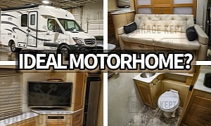 Tiny Home on Wheels: 2015 Mercedes Sprinter Sees Your Camper Van and Laughs at It