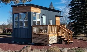 This Tiny Home on Wheels Mixes Modern Amenities With Farmhouse Charm