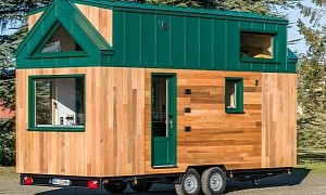 Tiny House Hippollène Is a Cozy Home on Wheels That Oozes Rustic Charm