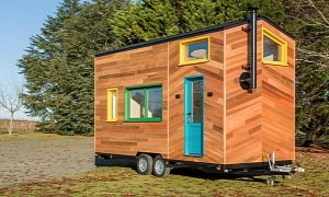 Tiny House Planedennig Is Unbelievably Tiny, Still Has a Small Play Area for a Child