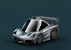 Tiny McLaren F1 Looks Cute, Exploded Windshield Is Hilarious