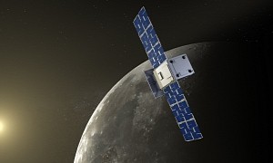 Tiny Spaceship Reaches the Moon to Test Future Lunar Station Orbit