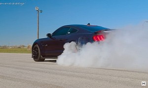 Tire-Shredding, Donut-Cooking Hennessey Venom 1000 Shows Off GT500's Smoky Side