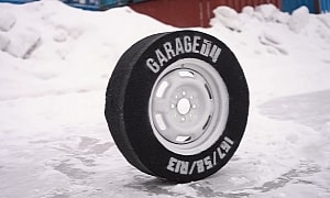 Tired of Mainstream Tires? Recycled DIY Airless Tires Are One Russian Way Forward