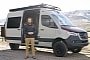 Titan Vans' "Ultra" Camper Conversion Boasts a Space-Saving Design With a Shower/Sauna