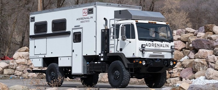 Titan XD 4400 4x4 Adrenalin Expedition Camper on Bring a Trailer