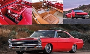 TM Customs' Coyote-Swapped '67 Ford Galaxie Is a Large Engine in an Even Larger Car