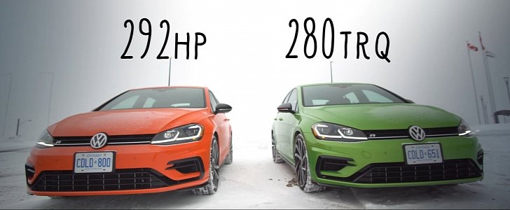 TNT Orange and Viper Green 2018 Golf R Duel Is About DSG ...