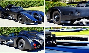 To the Auction: Stunning Batmobile Replica Demands Your Attention
