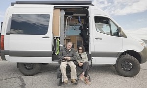 Today's Dose of Inspiration: Quadriplegic Man Designs and Builds Genius Camper Van