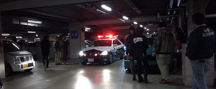 Tokyo Police Shuts Down Underground Drifters' Meet