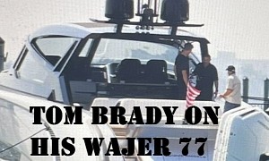 Tom Brady Takes Delivery of His Brand-New $6 Million Yacht, Tw12ve Angels