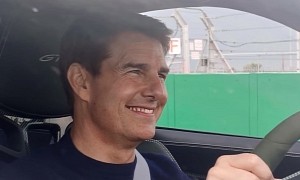 Tom Cruise Faces Two F1 Drivers on the Track, Acts Like He's Maverick