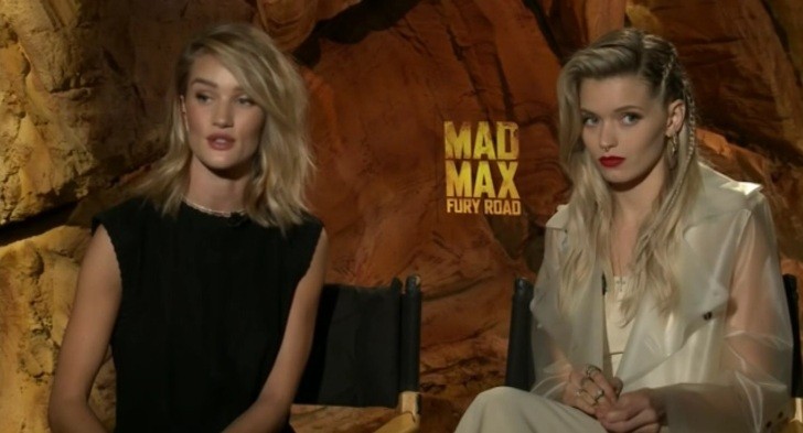 Rosie Huntington-Whiteley talks of epic car stunts in Mad Max: Fury Road
