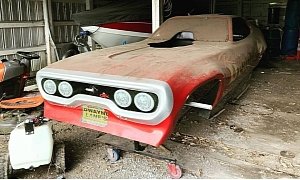 Tom Padilla's Red Dragon Nostalgia Funny Car Is Not Your Average Barn Find