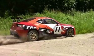 Tommi Makinen Takes a Rally-Spec Toyota GT86 4X4 for a Spin, the Champ Still Got it
