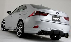 Tom’s New Aero Kit Previews How the Next Lexus IS F Might Look
