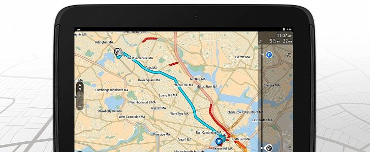 TomTom Navigation Gets Update on Android But You're Not Going to It - autoevolution