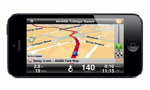 TomTom Releases New Navigation App for iPhone5