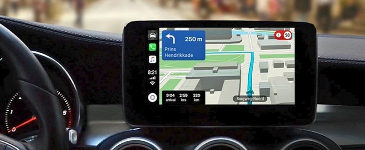 CarPlay support was added to TomTom GO Navigation back in 2019