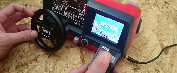 Tomy Turnin' Turbo Dashboard Game Gets Awesome Sega Out Run Makeover
