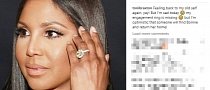 Toni Braxton Forgets Bag on Delta Flight, Gigantic Engagement Ring Goes Missing