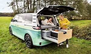 Tonke Unveils Minimal yet Comfortable Camper Conversion for Volkswagen's ID.Buzz