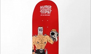Tony Hawk and Liquid Death Sell Overpriced, Blood-Infused Custom Skateboards