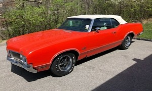 Too Old to Drive: 1970 Oldsmobile 4-4-2 Convertible Is an All-Original Surprise