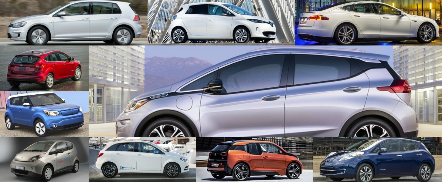 top 10 best electric cars you can in 2016
