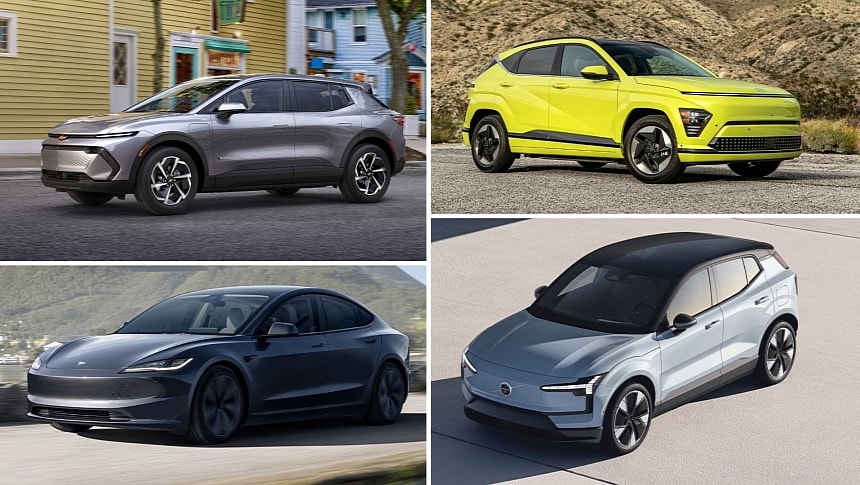 The most affordable electric vehicles in the US with more than 250 miles of range