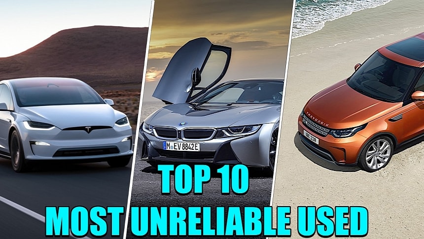 Top 10 Most Unreliable Used Cars You Can Buy, According to a Leading Warranty Provider