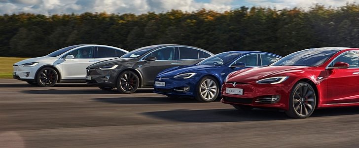 Tesla Model S and X range