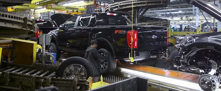 Ford Ranger U.S. production