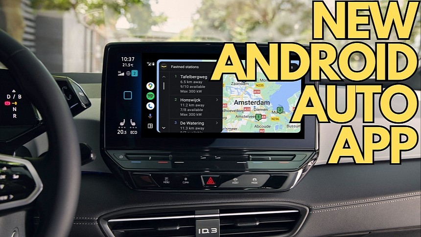 Fastned on Android Auto