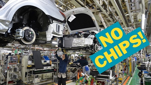 Toyota continues to struggle with the lack of chips
