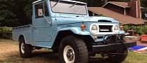 Top Condition Toyota Land Cruiser FJ45 Pickup Waiting for You