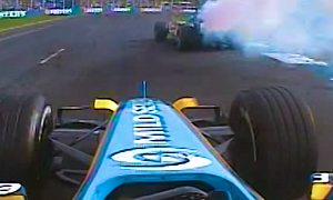 Here Are The Top Five Australian GP Onboard Crash Videos