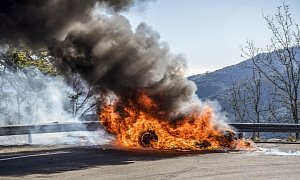 Top Gear Alpine A110 Fire Started With An “Electrical Failure, Danger” Warning