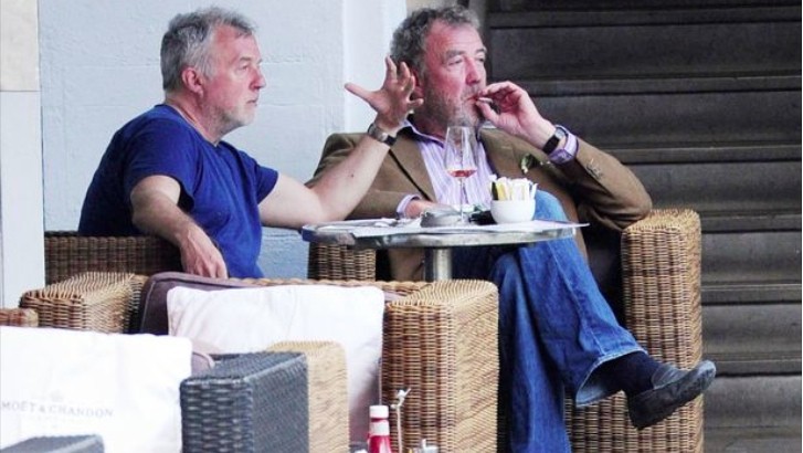 Top Gear's producer Andy Wilman and Jeremy Clarkson